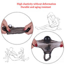 6.7in Real Texture Black Cock Extender Sleeve For Penis Extension