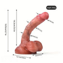 6.7in Realistic Silicone Dildo Skin Touch Feeling Soft Prostate Dildo