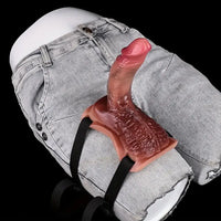 6.81in Realistic Silicone Soft Strap on Dildo For Lesbian Anal Sex Love
