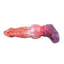 6.85in 8.11in 9.84in Dragon Monster Knot Silicone Dildo Sleeve Sheath
