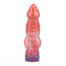6.85in 8.11in 9.84in Dragon Monster Knot Silicone Dildo Sleeve Sheath