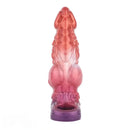 6.85in 8.11in 9.84in Dragon Monster Knot Silicone Dildo Sleeve Sheath