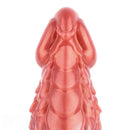 6.85in 8.11in 9.84in Dragon Monster Knot Silicone Dildo Sleeve Sheath