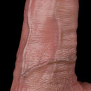 6.85in Liquid Silicone Inflatable Water Spray Orgasm Dildo Anal Cleaning
