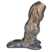 6.85in Monster Knot Strap on Hollow Silicone Dildo Sleeve For Adult Couples