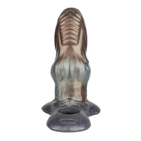 6.85in Monster Knot Strap on Hollow Silicone Dildo Sleeve For Adult Couples