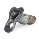 6.85in Monster Knot Strap on Hollow Silicone Dildo Sleeve For Adult Couples