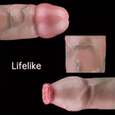 6.88in 7.08in Real Lifelike Uncut Dildo For Women Men Fucking Sex