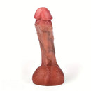 6.88in 7.2in 7.87in 8.54in Liquid Silicone Bending Soft Curved Real Dildo