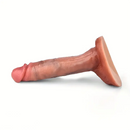 6.88in 7.2in 7.87in 8.54in Liquid Silicone Bending Soft Curved Real Dildo