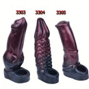 6.88in 7.36in 8.66in Dog Monster Octopus Horse Sheath Hollow Dildo