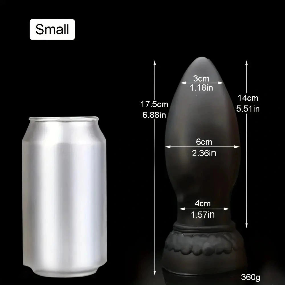 6.88in 8.26in Large Anal Dilation Odd Dildo For Women Prostate Masturbation