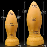 6.88in 8.26in Large Anal Dilation Odd Dildo For Women Prostate Masturbation