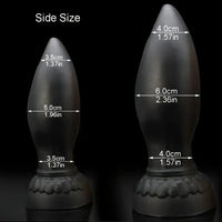 6.88in 8.26in Large Anal Dilation Odd Dildo For Women Prostate Masturbation