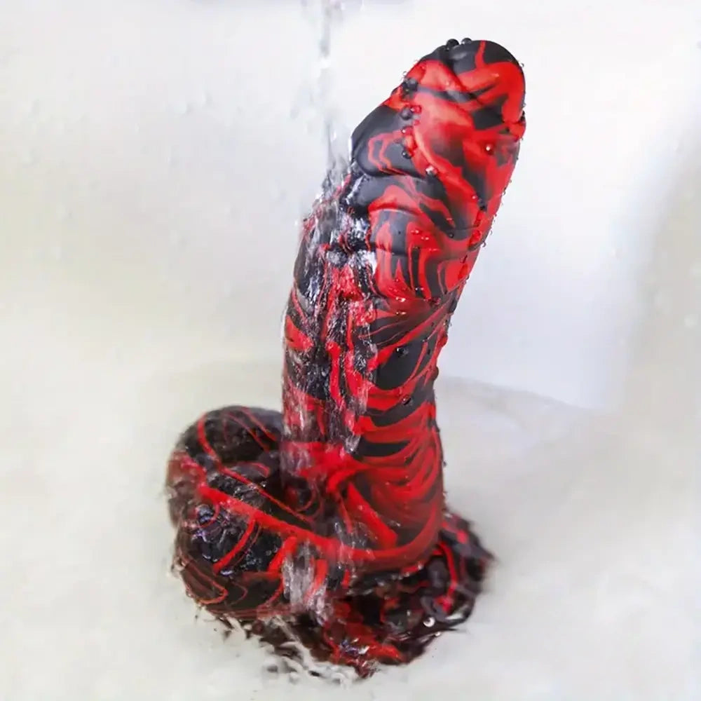 6.88in 8.66in Body Safe Silicone Soft Dinosaur Dildo For Women Men