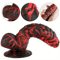 6.88in 8.66in Body Safe Silicone Soft Dinosaur Dildo For Women Men