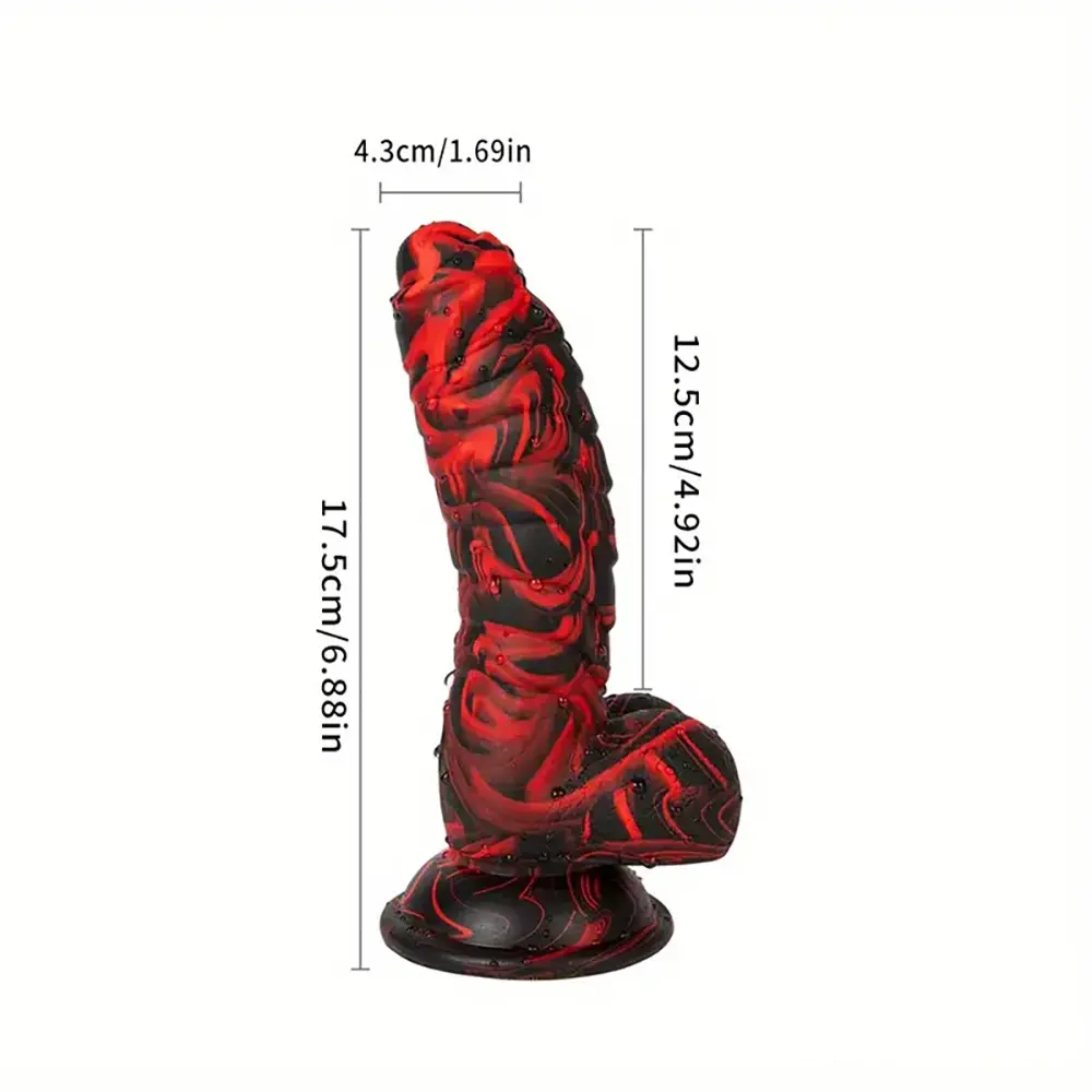 6.88in 8.66in Body Safe Silicone Soft Dinosaur Dildo For Women Men