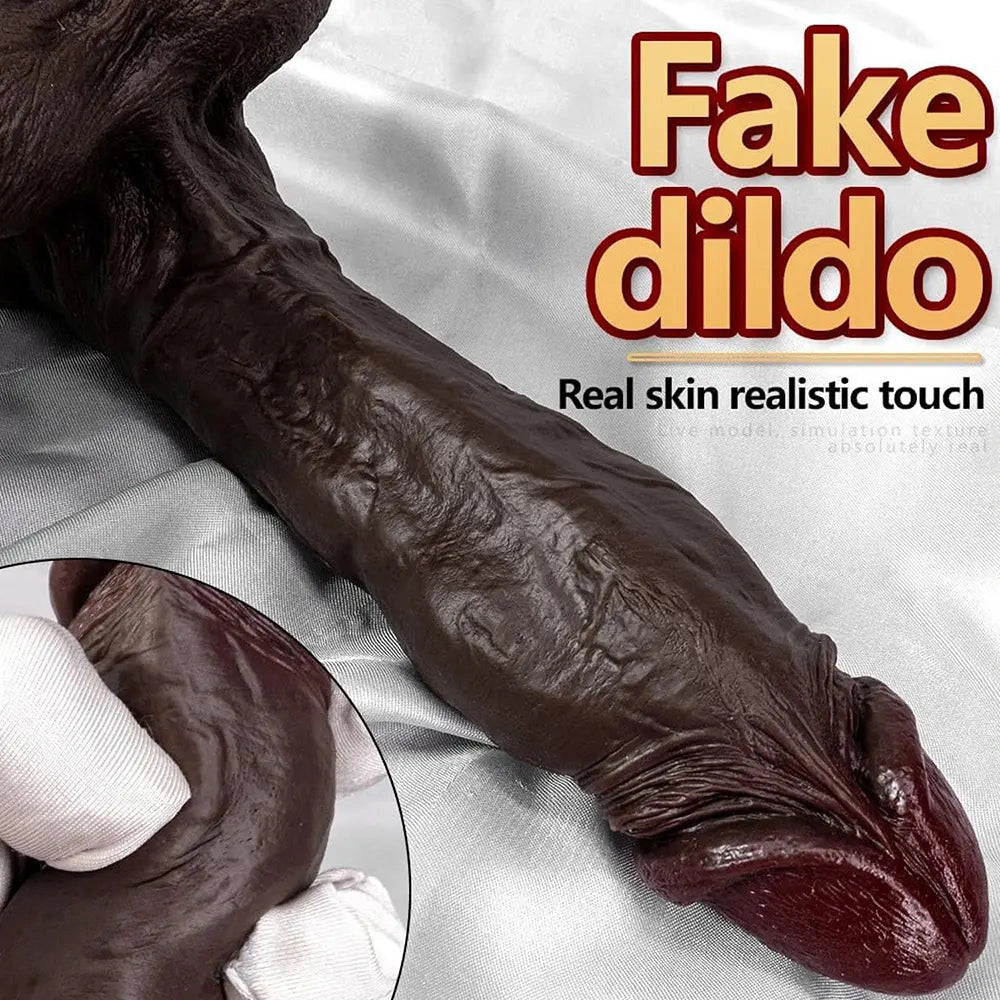 6.88in 9.64in 11.22in Realistic Big G-Spot Silicone Dildo For Orgasm