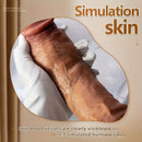 6.88in 9.64in 11.22in SML Thick Silicone Soft Lifelike Female Dildo Sex Toy