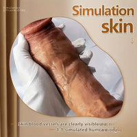 6.88in 9.64in 11.22in SML Thick Silicone Soft Lifelike Female Dildo Sex Toy