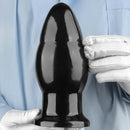 6.88in Big PVC Butt Plug Dildo Sexual Wellness Bold Design Anal Sex Toy