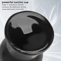 6.88in Big PVC Butt Plug Dildo Sexual Wellness Bold Design Anal Sex Toy