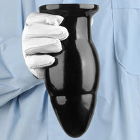 6.88in Big PVC Butt Plug Dildo Sexual Wellness Bold Design Anal Sex Toy