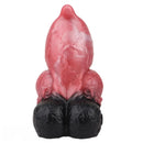 6.88in Dog Knot Dildo Male Masturbator Silicone Soft Fantasy Odd Cock