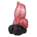 6.88in Dog Knot Dildo Male Masturbator Silicone Soft Fantasy Odd Cock
