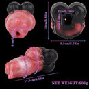 6.88in Dog Knot Dildo Male Masturbator Silicone Soft Fantasy Odd Cock