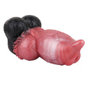 6.88in Dog Knot Dildo Male Masturbator Silicone Soft Fantasy Odd Cock