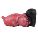 6.88in Dog Knot Dildo Male Masturbator Silicone Soft Fantasy Odd Cock