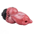 6.88in Dog Knot Dildo Male Masturbator Silicone Soft Fantasy Odd Cock