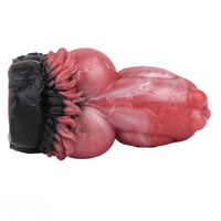 6.88in Dog Knot Dildo Male Masturbator Silicone Soft Fantasy Odd Cock
