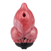 6.88in Dog Knot Dildo Male Masturbator Silicone Soft Fantasy Odd Cock