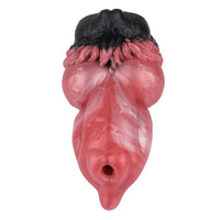6.88in Dog Knot Dildo Male Masturbator Silicone Soft Fantasy Odd Cock