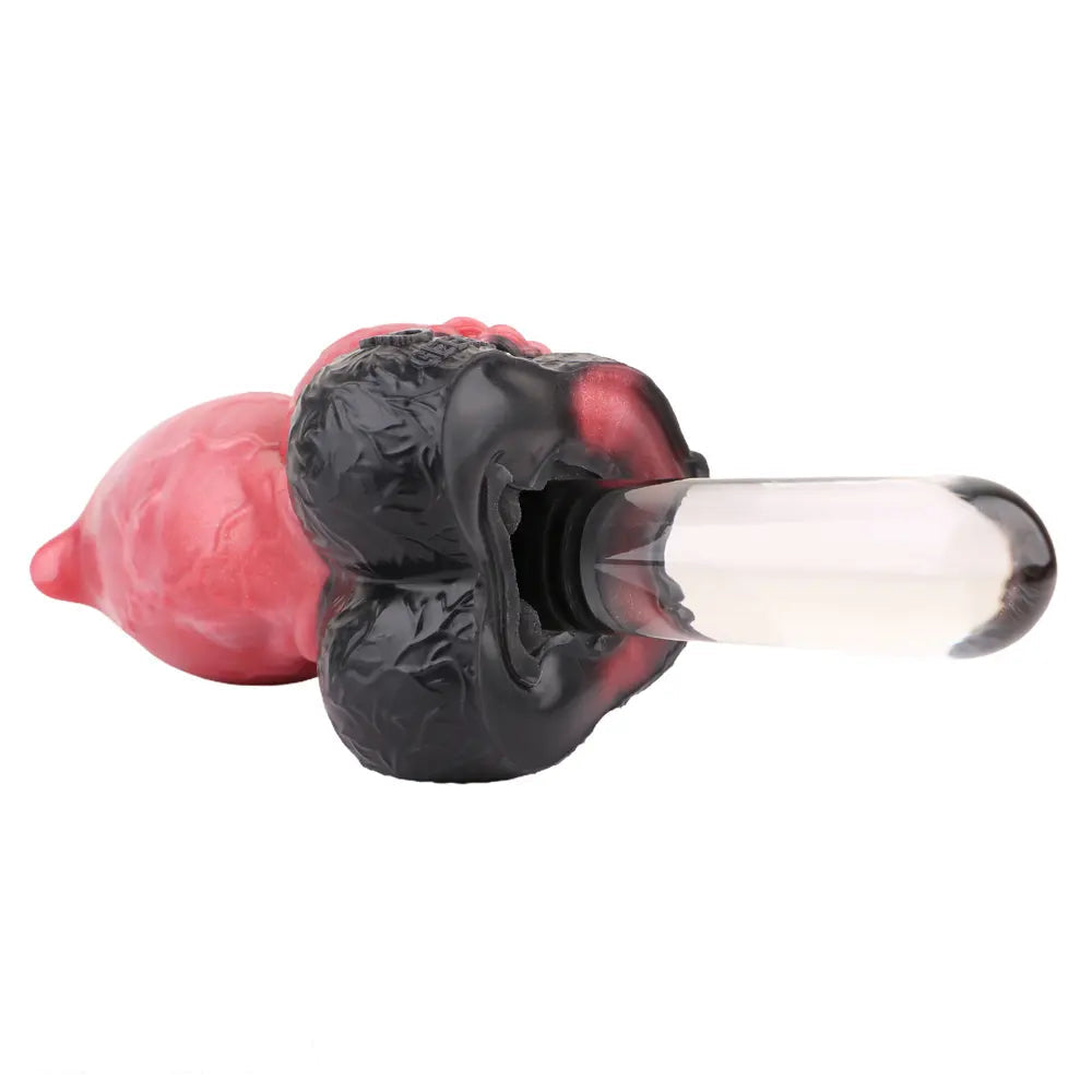 6.88in Dog Knot Dildo Male Masturbator Silicone Soft Fantasy Odd Cock