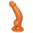 6.88in Lifelike Thick Silicone Soft Dog Cock Dildo For Anal Expansion