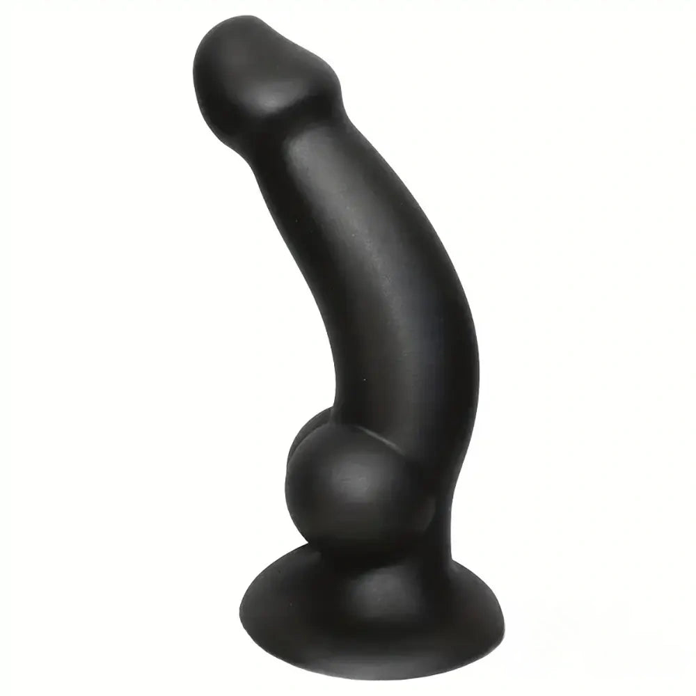6.88in Lifelike Thick Silicone Soft Dog Cock Dildo For Anal Expansion