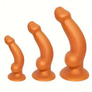 6.88in Lifelike Thick Silicone Soft Dog Cock Dildo For Anal Expansion