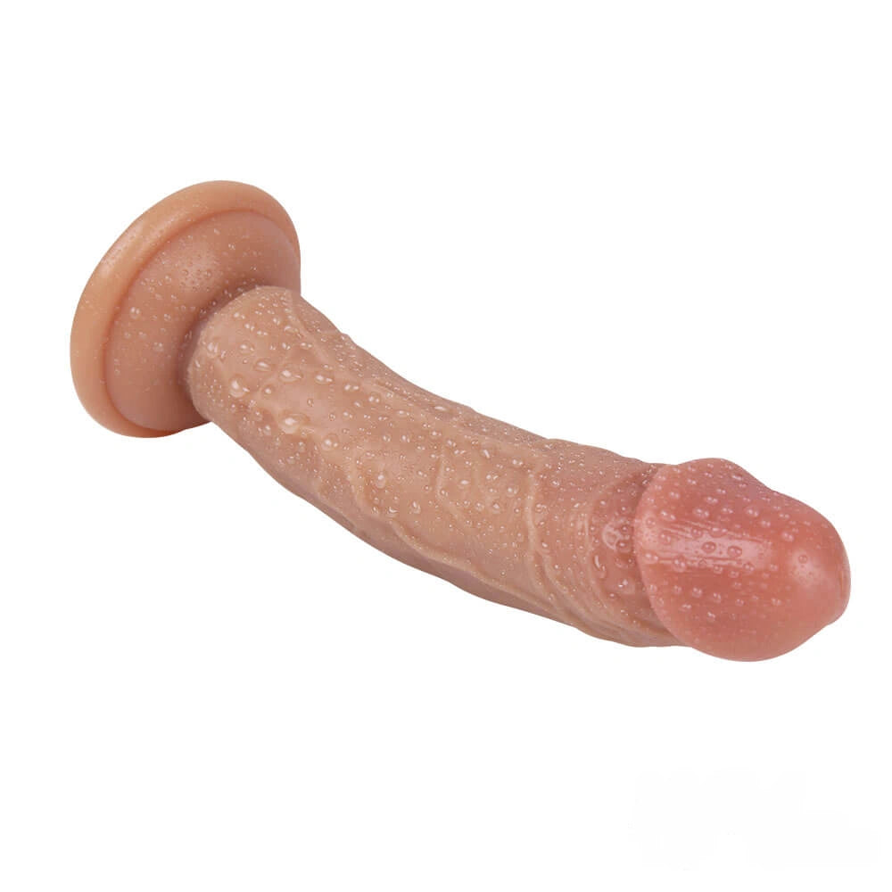6.88in Real Skin Feeling Small Penis Dildo Adult Sex Toy For Female