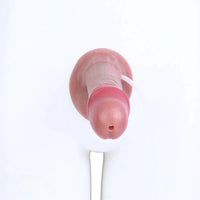 6.88in Realistic Cock Couples Flirting Double Layer Squirting Strap on Dildo