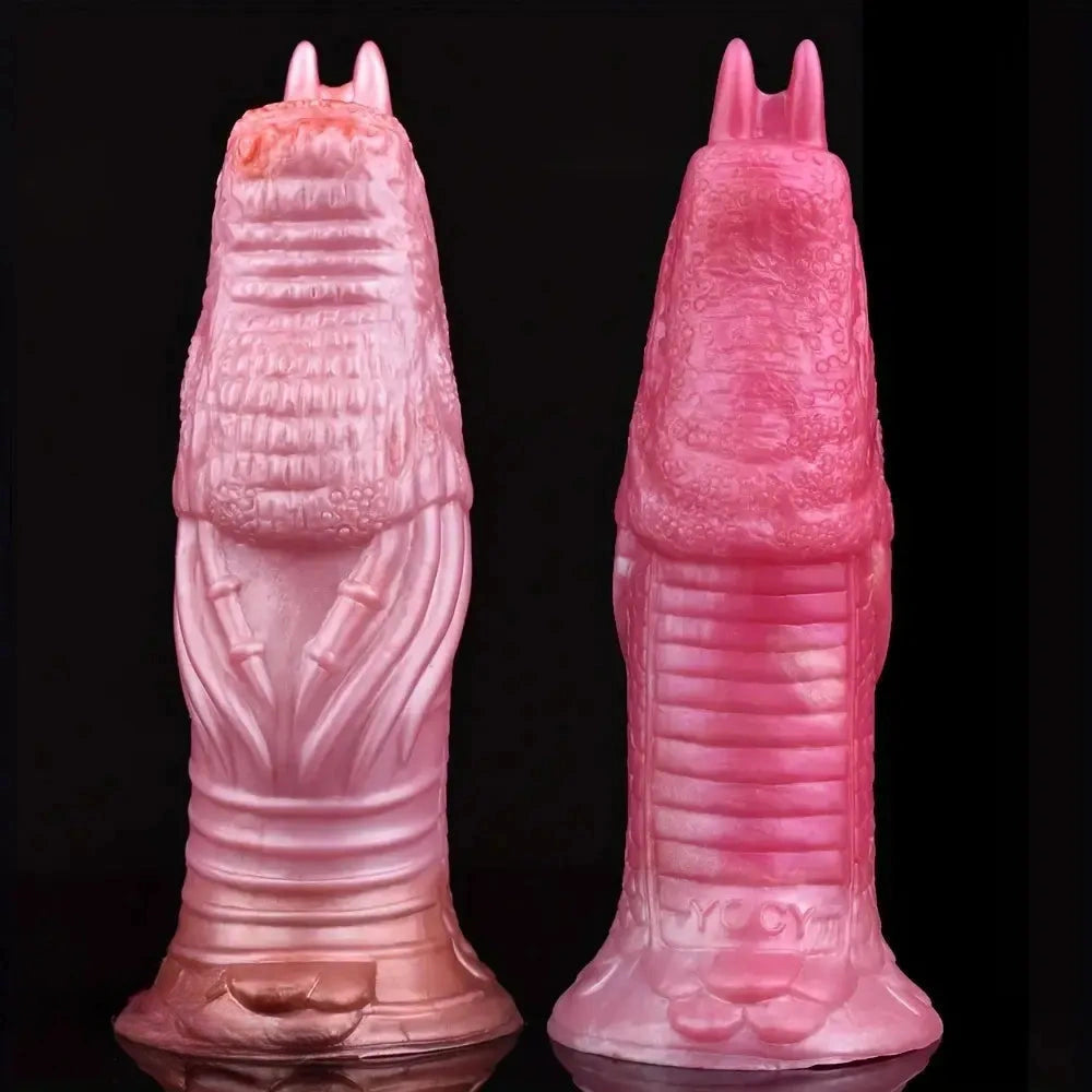 6.88in Realistic Dragon Animal Penis Sleeve 3 Colors Hollow Dildo Sheath