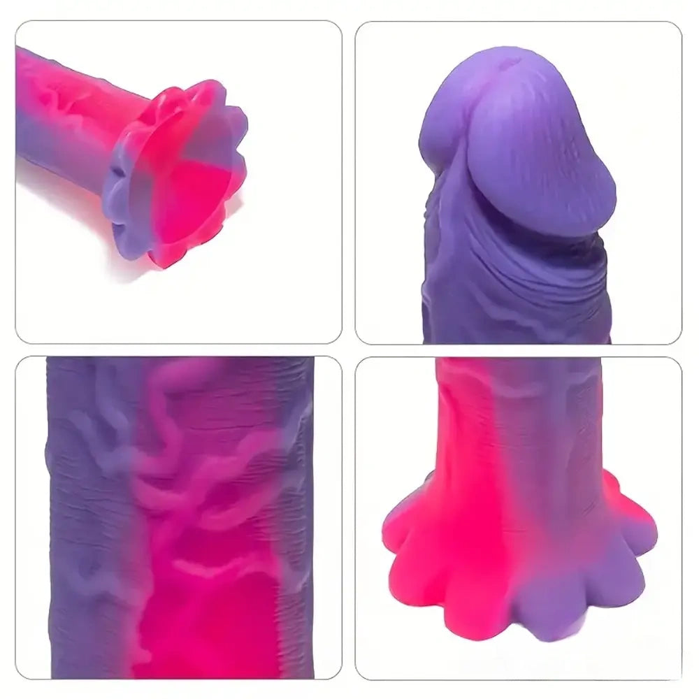 6.88in Silicone Soft Dildo For Adult Sex Toy For Anal Stimulation