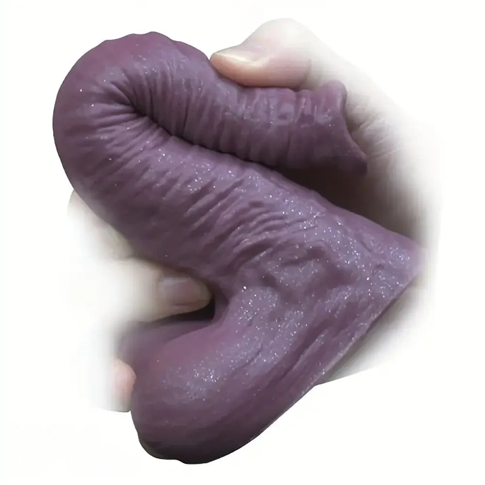 6.88in Soft Silicone Elephant Trunk Dildo Vaginal G-Spot Animal Stimulator