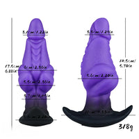 6.88in Tentacle Silicone Soft Fantasy Dildo For G-Spot Stimulation Massage