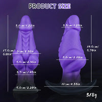 6.88in Tentacle Silicone Soft Fantasy Dildo For G-Spot Stimulation Massage