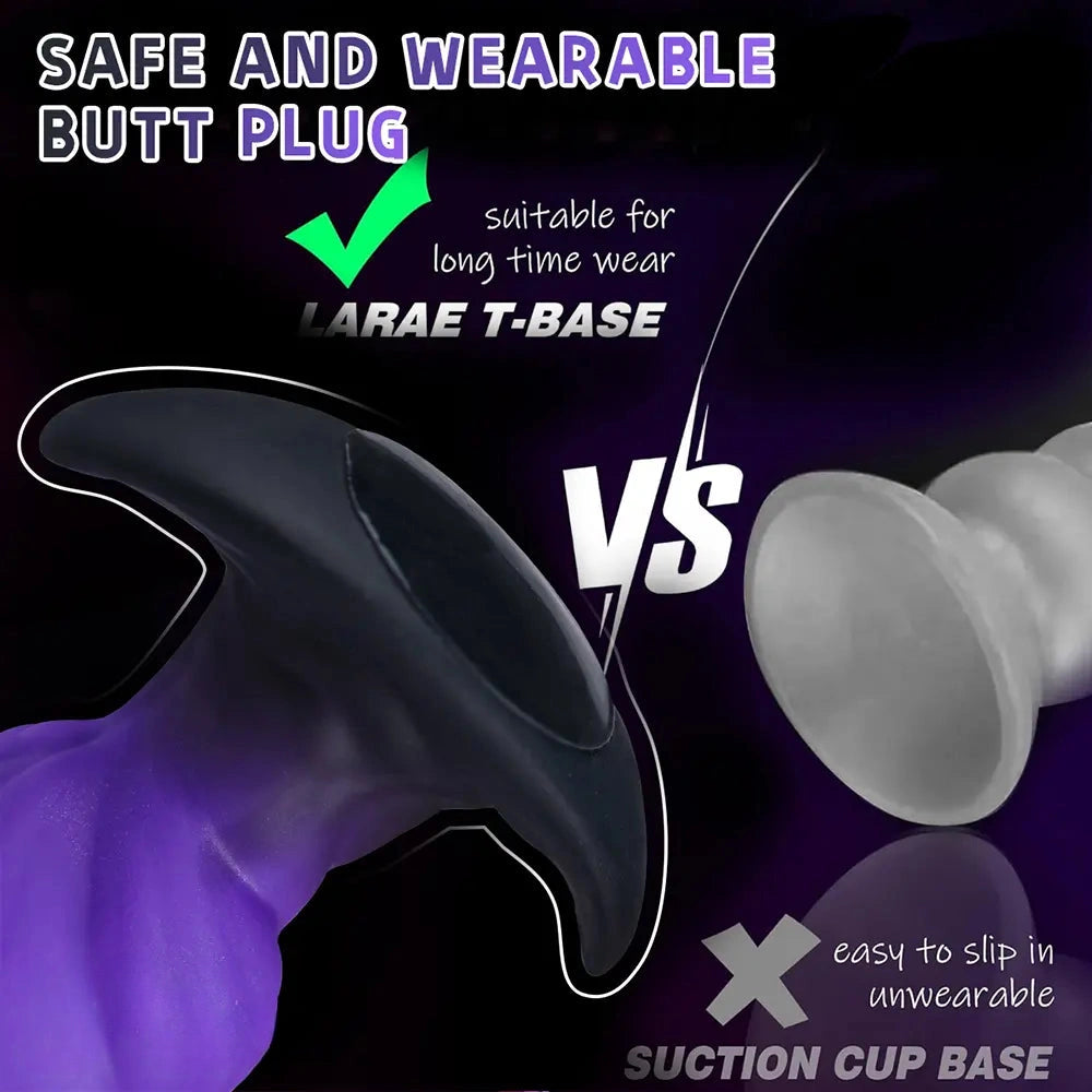 6.88in Tentacle Silicone Soft Fantasy Dildo For G-Spot Stimulation Massage