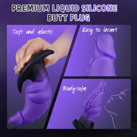 6.88in Tentacle Silicone Soft Fantasy Dildo For G-Spot Stimulation Massage