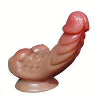 6.89in 7.68in 8.66in Muscle-Like Silicone Floppy Dildo Sex Toy For Men Women
